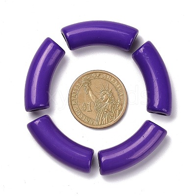 Opaque Acrylic Beads SACR-S677-041-1