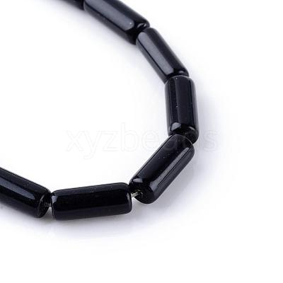 Natural Obsidian Bead Strands G-R356-54-1