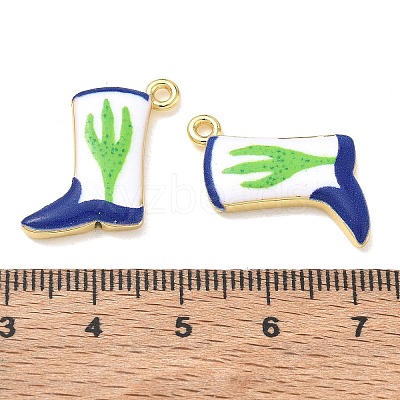 Printed Brass Pendants KK-CBA42CA-10G-02-1