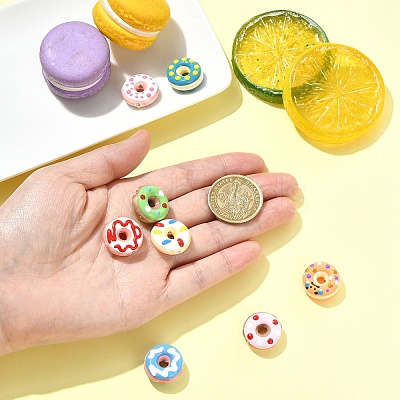 8Pcs 8 Styles Handmade Porcelain Enamel Beads PORC-YW0001-63-1