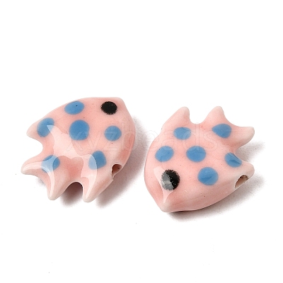 Handmade Porcelain Beads PR-Z001-02G-1