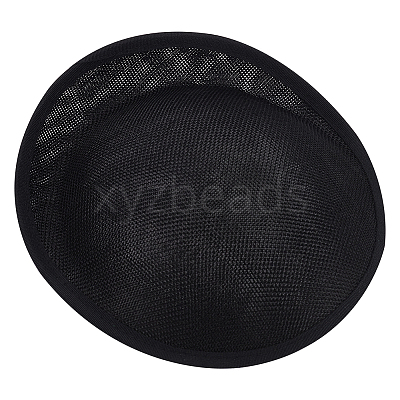 Linen Cloth Mini Hat Fascinator Base AJEW-WH0472-53B-1