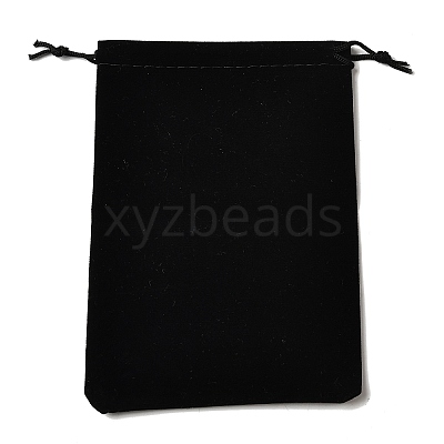 Rectangle Printed Velvet Cloth Packing Pouches ABAG-U006-03F-1