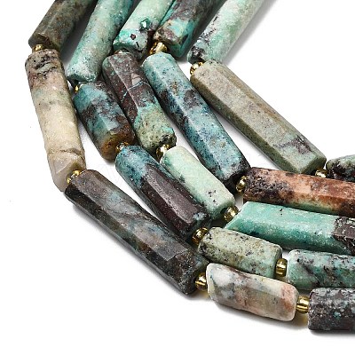 Natural Chrysocolla Beads Strands G-D353-A06-1