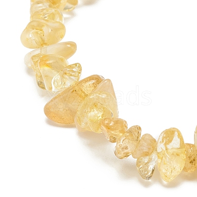 6Pcs 6 Style Natural Mixed Gemstone Chips Stretch Bracelets Set BJEW-JB08916-1