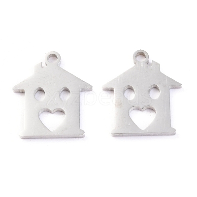 Non-Tarnish 304 Stainless Steel Charms STAS-O142-29P-1