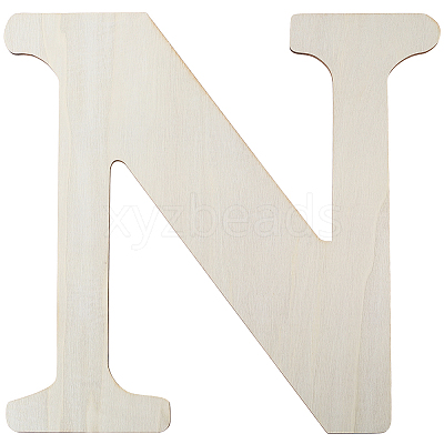Letter Unfinished MDF Sheets WOOD-WH20012-008N-1