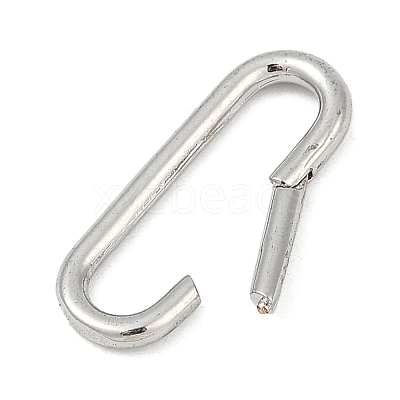 Brass Spring Gate Rings KK-S527-01P-A-1
