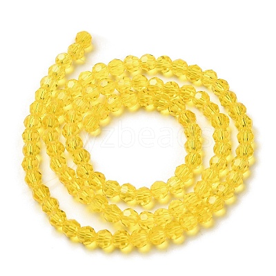 Transparent Glass Beads Strands EGLA-A035-T4mm-D03-1