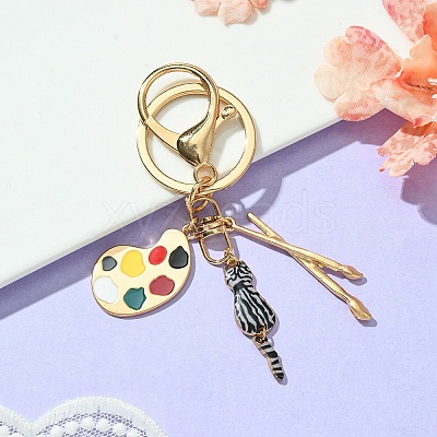 Alloy Enamel Keychain X1-KEYC-YW00026-03-1