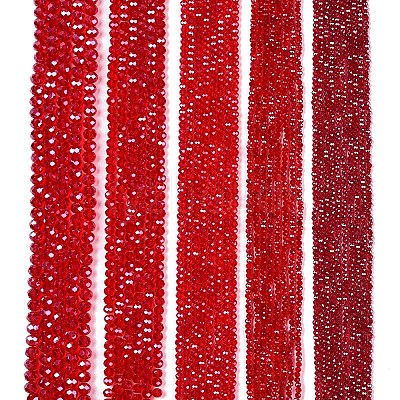 Electroplate Glass Beads Strands LS-EGLA-A044-T8mm-A01-1