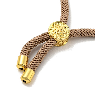 Nylon Cords Bracelet Makings Fit for Connector Charms AJEW-P116-01G-14-1