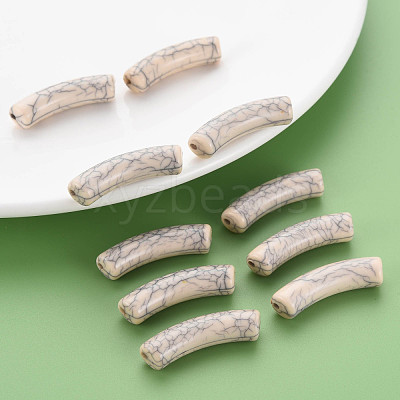 Opaque Crackle Acrylic Beads MACR-S372-002N-006-1