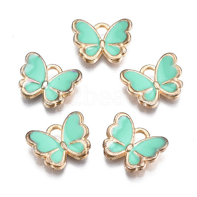 Alloy Enamel Charms ENAM-S121-070F-1