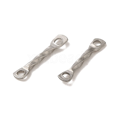 Non-Tarnish 304 Stainless Steel Connector Charms STAS-Q323-02A-P-1