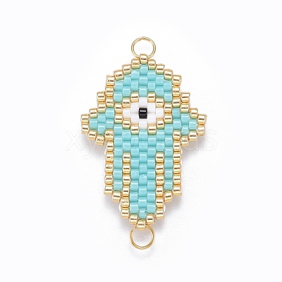 MIYUKI & TOHO Handmade Japanese Seed Beads Links SEED-A029-HH02-1