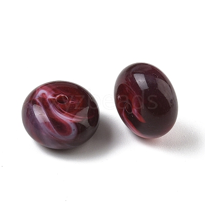 Two Tone Acrylic Beads AC-CBABA33-01H-1