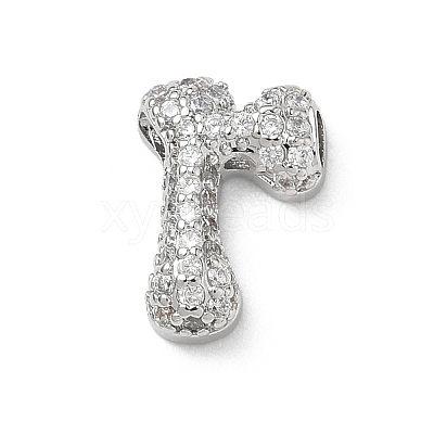 Brass Micro Pave Cubic Zirconia Pendants KK-A300-02P-R-1