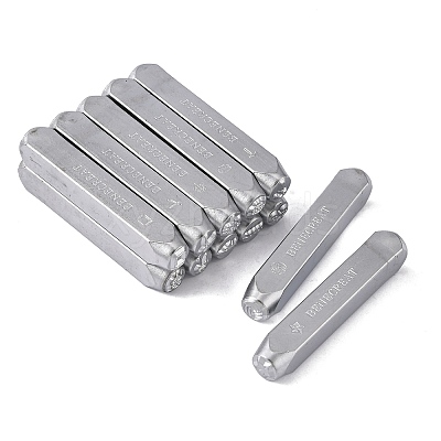 Iron Metal Stamps AJEW-L060-03J-1