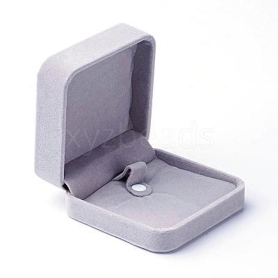 Velvet Bangle Bracelet Boxes OBOX-G010-05B-1