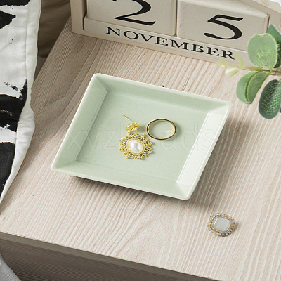 1Pc Porcelain Jewelry Plates ODIS-LP0001-17A-1