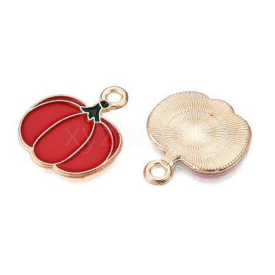 Thanksgiving Day Theme Alloy Enamel Pendants X1-ENAM-T020-35M-1