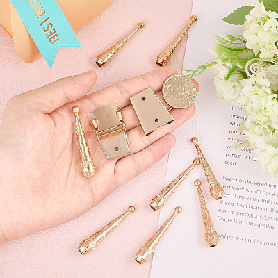 DIY Alloy Bolo Tie Making Finding Kit FIND-CA0009-03KCG-1