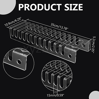 Acrylic Hat Display Racks DIY-WH0430-792-1