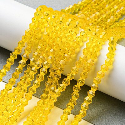 Transparent Glass Beads Strands EGLA-A039-T3mm-D22-1