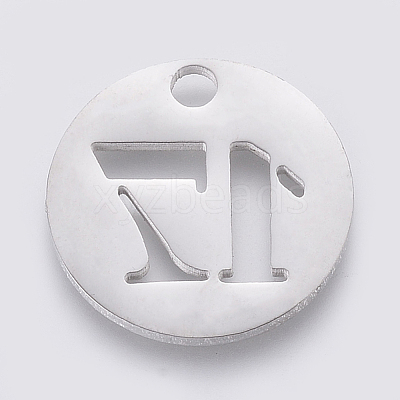 Non-Tarnish 304 Stainless Steel Pendants X-STAS-F233-17-P-1