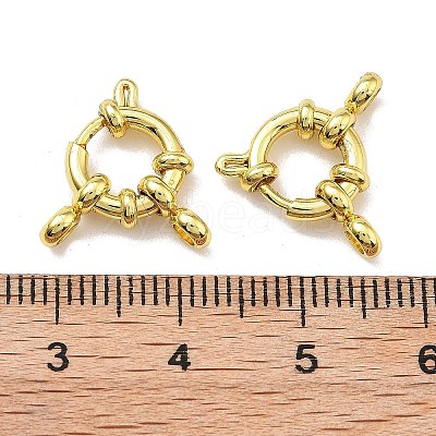 Ion Plating(IP) Stainless Steel Spring Ring Clasps STAS-G347-17A-G-1