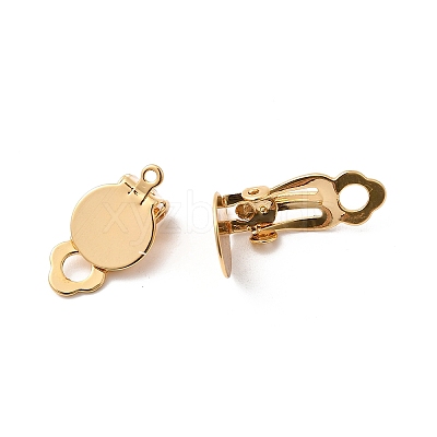 Brass Ear Cuff Findings KK-F916-01G-1