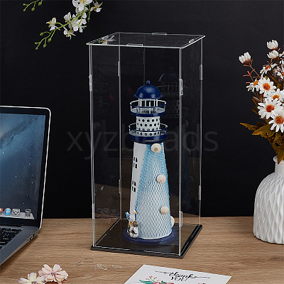 Transparent Acrylic Display Boxes ODIS-WH0329-95B-1