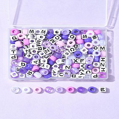 Transparent & Opaque Acrylic Beads KY-FS0001-26A-1