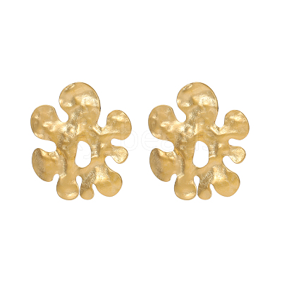 304 Stainless Steel Stud Earrings STAS-OY009-14G-1