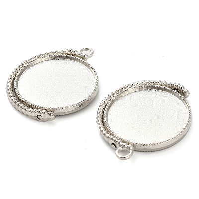 Zinc Alloy Pendant Cabochon Settings LS-FIND-NH0001-13B-P-1