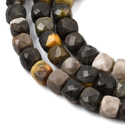 Natural Bumblebee Jasper Beads Strands GG-CBA0C5B-A04-1
