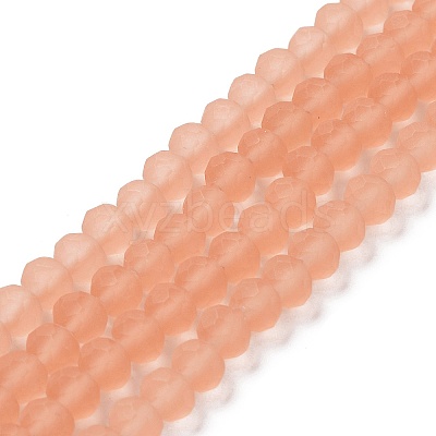 Transparent Glass Beads Strands EGLA-A034-T3mm-MD21-1