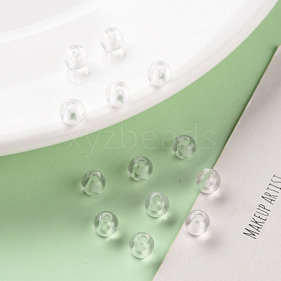 Transparent Acrylic Beads MACR-S370-A6mm-205-1