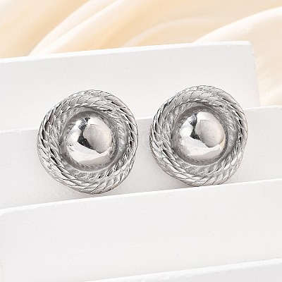 304 Stainless Steel Stud Earrings EJEW-D319-10P-1