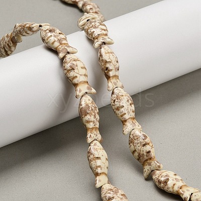 Synthetic Turquoise Beads Strands TURQ-F019-01H-1