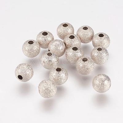 Brass Textured Beads EC248-1