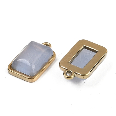 Natural Grey Aventurine Pendants STAS-K291-04G-09-1