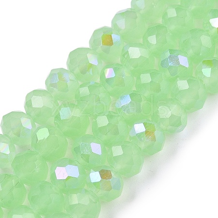 Electroplate Glass Beads Strands LS-EGLA-A044-J6mm-L01-1