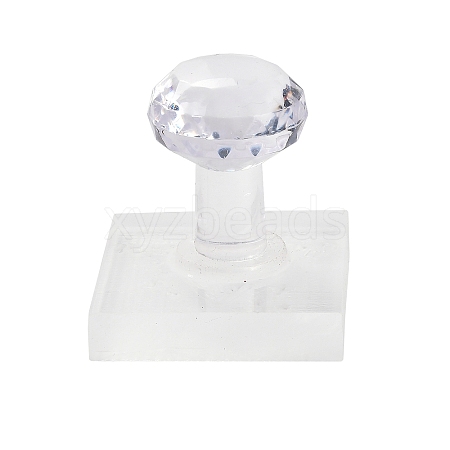 Clear Acrylic Soap Stamps DIY-XCP0003-55-1