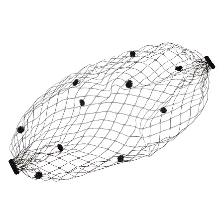 Nylon Fascinator Mesh Face Veil OHAR-WH0034-09A-01-1