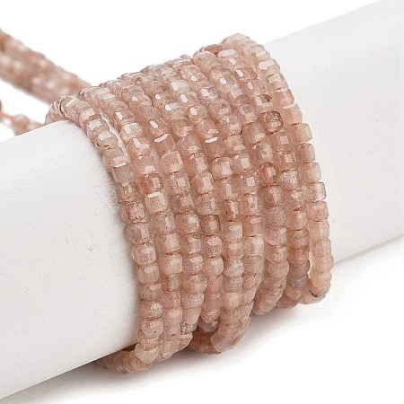 Natural Strawberry Quartz Beads Strands G-H042-B19-01-1