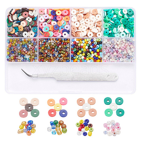 DIY Beads Jewelry Making Kit DIY-YW0004-48-1