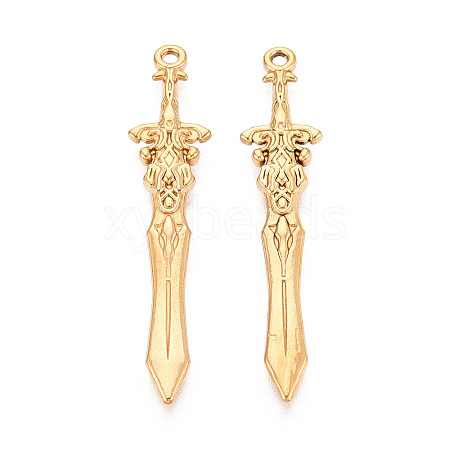 304 Stainless Steel Pendants STAS-N114-59G-1