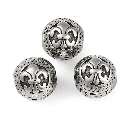 304 Stainless Steel Beads STAS-Z070-03AS-1